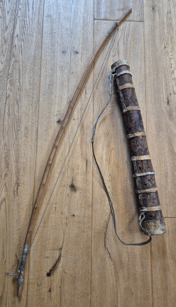 original Buschmann Pfeil und Bogen – Bild 3