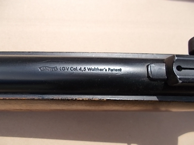 Achtung Sammler schönes altes Walther LGV Match-Luftgewehr ohne F-Zeichen no 98 teile – billede 3