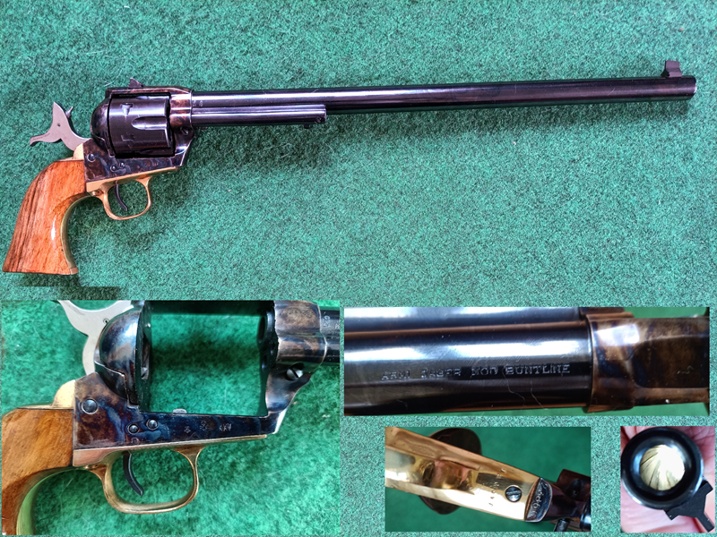 Revoler SAA Armi Jager Modell Buntline im Kaliber .357 Mag., gut! – zdjęcie 2