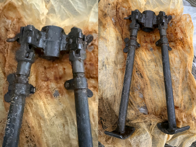 Browning BAR M1918A2 Zweibein Tripod US-Army WW2 - Selten No MG42 MG34 M1919 TIPTOP! – Bild 2