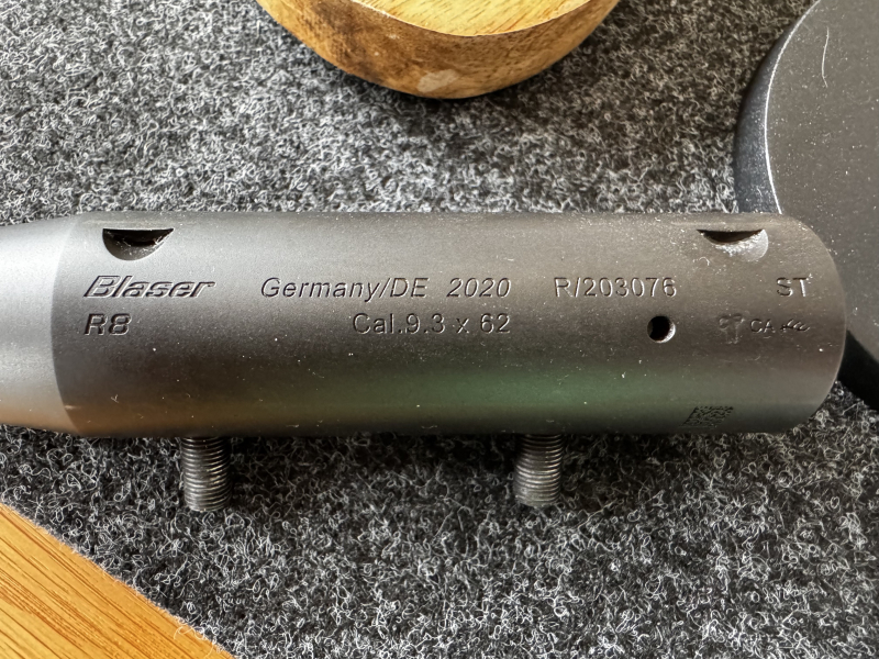Blaser R8 Austauschlauf 9,3x62 52cm mit Gewinde M17x1 – Bild 2
