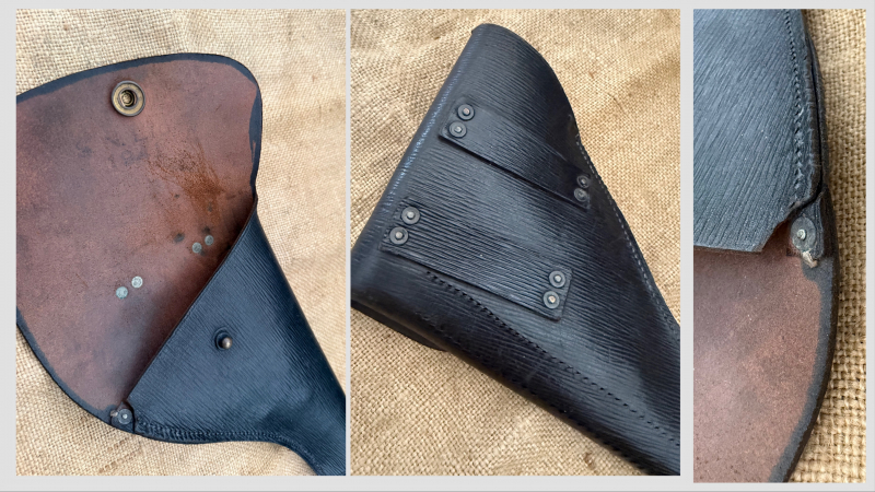 Holster für S&W 1917 & Webley MK VI .455 Revolver – Bild 2