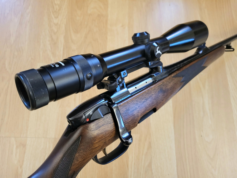 Repetierbüchse Steyr Mannlicher SL Kal. .222 Rem Frankonia/Docter 2,5-10x48 Abs 1, TOP ZUSTAND – Bild 3