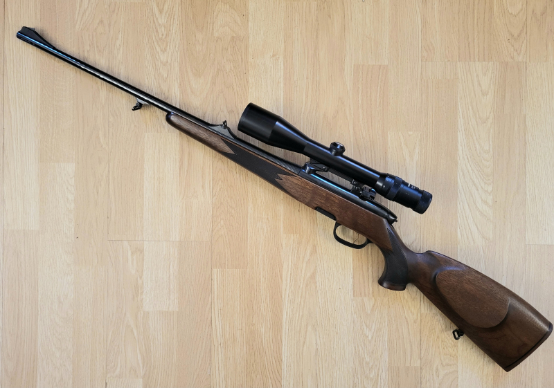 Repetierbüchse Steyr Mannlicher SL Kal. .222 Rem Frankonia/Docter 2,5-10x48 Abs 1, TOP ZUSTAND – Bild 4