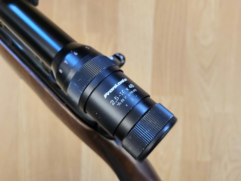 Repetierbüchse Steyr Mannlicher SL Kal. .222 Rem Frankonia/Docter 2,5-10x48 Abs 1, TOP ZUSTAND – Bild 6