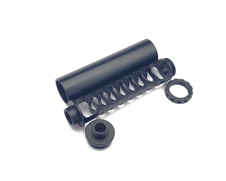 Kompakter Deko Schalldämpfer Monocore Silencer Suppressor – afbeelding 2