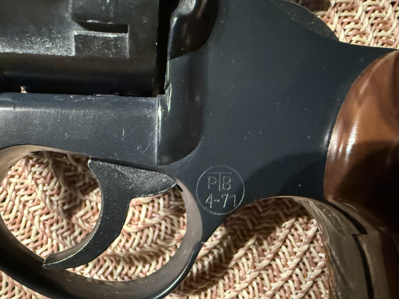 Röhm RG 76 Schreckschussrevolver, PTB 4-71, 6mm Flobert Platz – billede 4