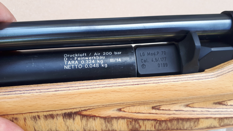 Feinwerkbau P 70 Luftgewehr, neue Dichtungen und Druckminderer Instandgesetzt FWB Pressluft – imagen 4
