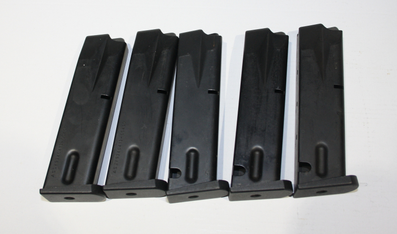 5x Magazine Beretta 92 15 Schuss, Kaliber 9mmLuger, gebraucht.TOP – Bild 2