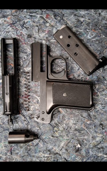 Pistole Reck P 6 S Cal. 8mm PTB 78 – obrázek 4