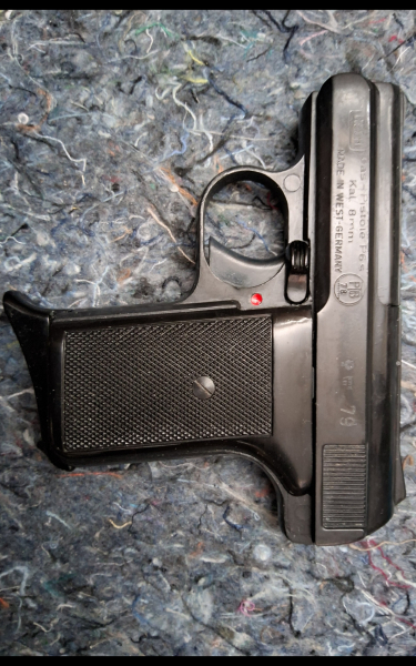 Pistole Reck P 6 S Cal. 8mm PTB 78 – obrázek 3
