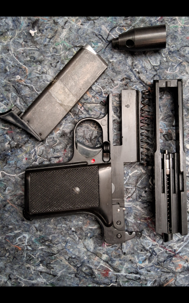 Pistole Reck P 6 S Cal. 8mm PTB 78 – obrázek 5
