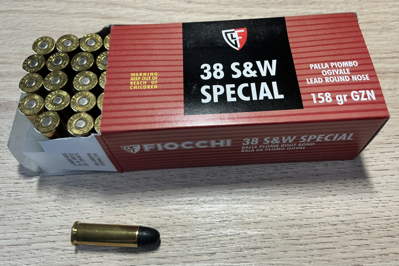 700 Patronen Kaliber .38 Special davon 500 FIOCCHI 158gr. GZN + 200 Magtech SJHP – pilt 2