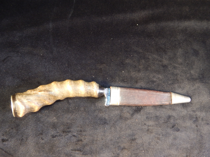 Jagdmesser des - solingen mit Hülle – Bild 3