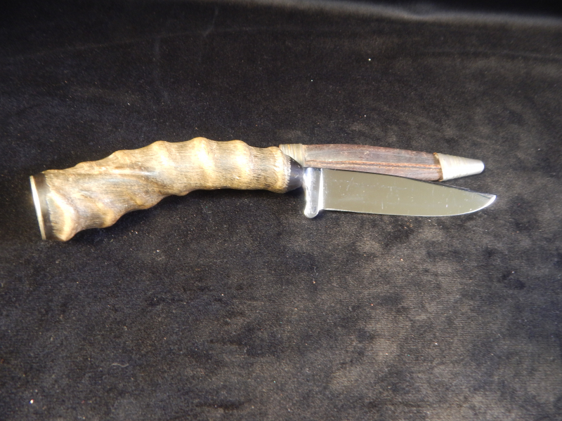 Jagdmesser des - solingen mit Hülle – Bild 2