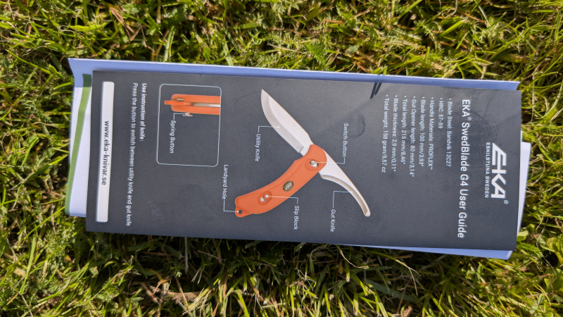 Eka Swingblade G4 Orange Perfekt um Sauen aufzubrechen – Bild 2