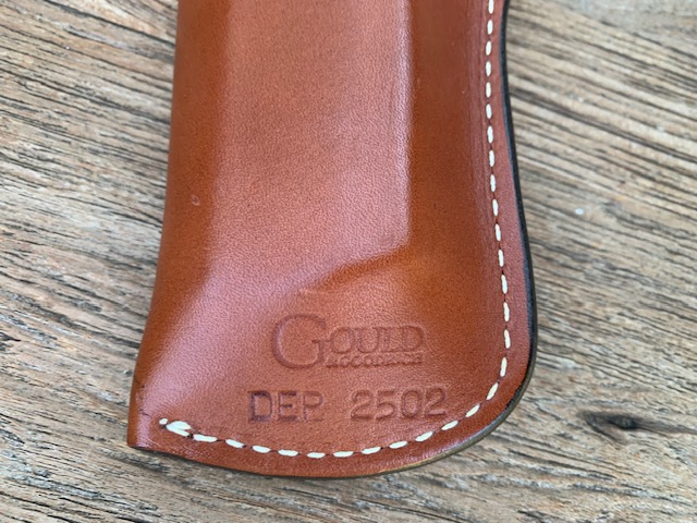 Desert Eagle Lederholster hellbraun – Bild 2