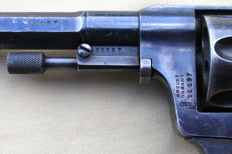 Nagant Revolver M1893 Norwegische Marine m/93 nummerngleich Kal.7,5mm – Bild 3