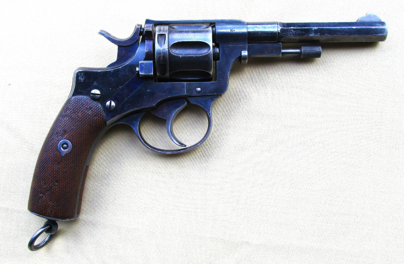 Nagant Revolver M1893 Norwegische Marine m/93 nummerngleich Kal.7,5mm – Bild 2
