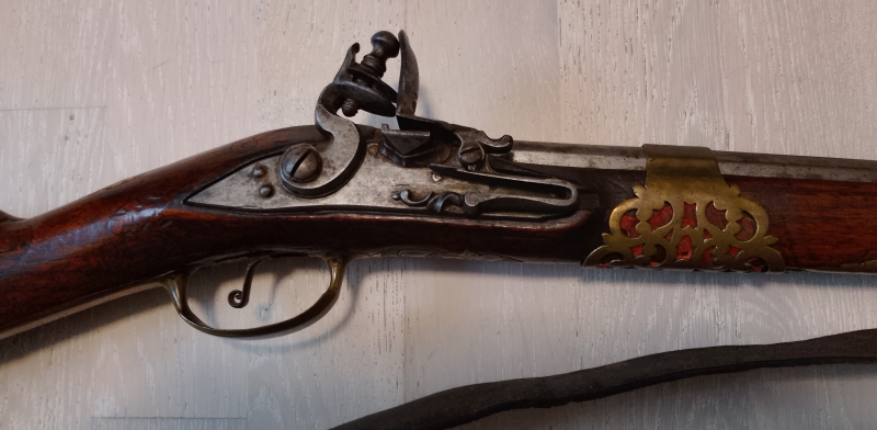 Vorderlader Steinschlossflinte Vogelflinte Kal. ca.13mm – Bild 4