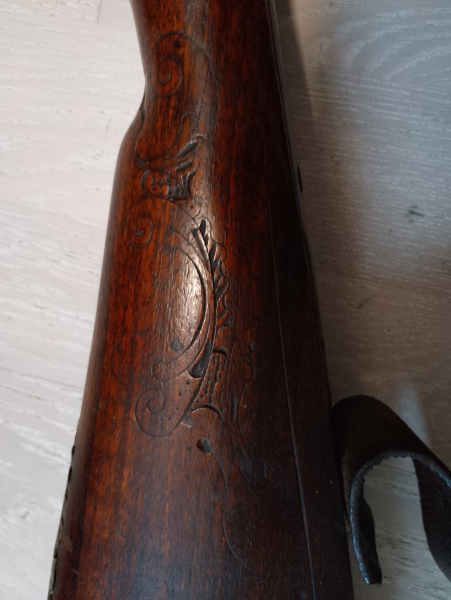 Vorderlader Steinschlossflinte Vogelflinte Kal. ca.13mm – Bild 6
