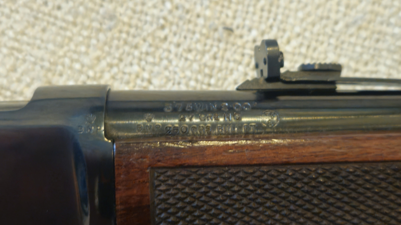 Winchester 94 / 1894 Big Bore in .375 Winchester Unterhebelrepetierer 20“ Lauf – imaginea 3