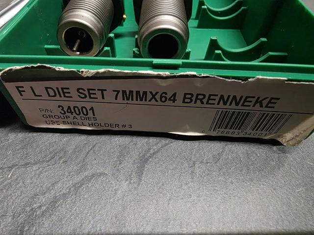 RCBS Matrizensatz 7x64 Brenneke unbenutzt – imaginea 2