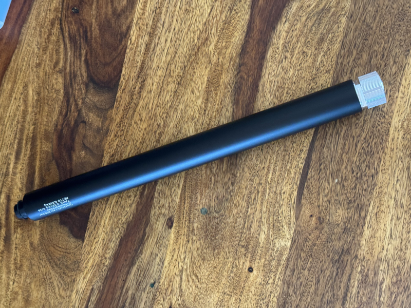 Feinwerkbau Pressluftkartusche Gewehr 200 Bar lang schwarz NEU – Bild 1