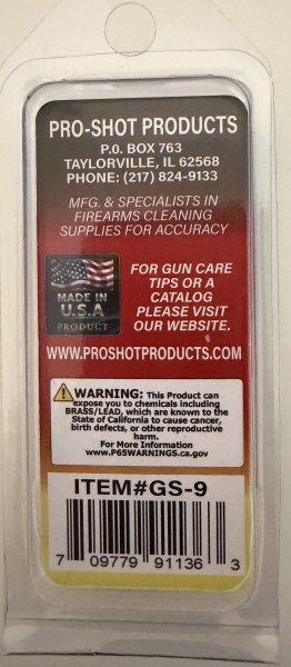 Laufreinigung / Nylon Bürste 9 mm – Bild 2