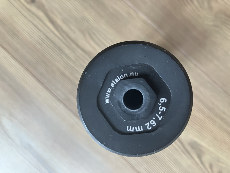 Schalldämpfer Stalon WM110 mit Gewinde M15x1 bis Kaliber.30 zu verkaufen – Bild 2