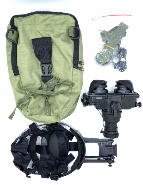 PVS-7 NL1 Nachtsichtgerät Goggles Gen 2+ (Photonis) + Helmhalterung für Jäger, Security oder Outdoor – Bild 2