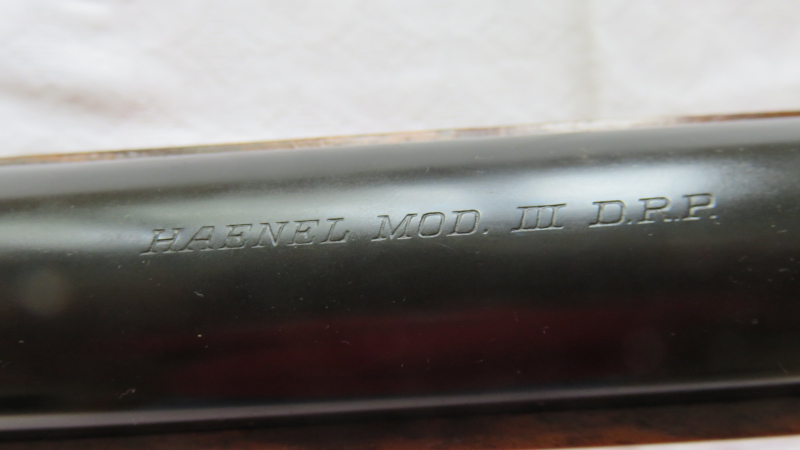 Vorkriegsmodell Haenel Mod. III DRP. Kal. 4,5mm – billede 2
