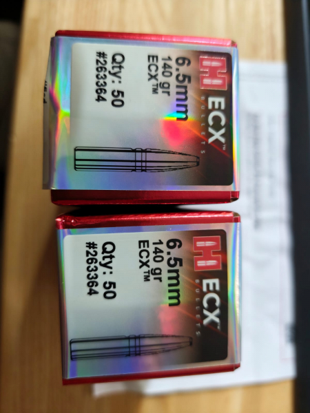 Hornady .264 ECX Geschosse 140 Grain – billede 3