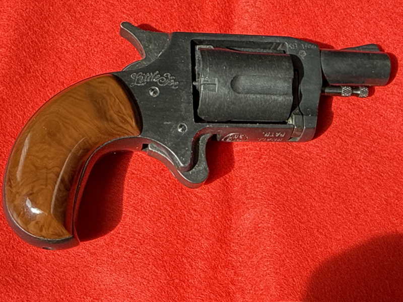 Röhm Little Joe Signalrevolver, Kaliber .22lang Knall, mit Karton – billede 2