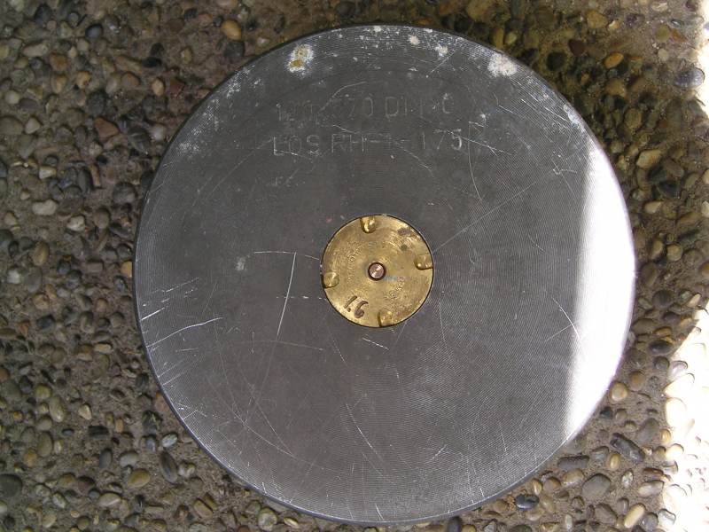 1 Stk Panzerhülsenboden Nr 2 LEO 2 DEKO Einzelstück – Bild 3