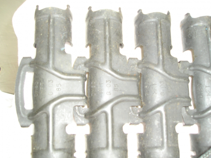 27mm Gurtglied DM80 MFT G 03 /85 DEKO TOP ZUSTAND - Flugzeug – Bild 3