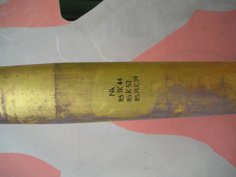 Messinghülse Nr.2 RUSSISCH ca 85mm Absolut selten – Bild 2