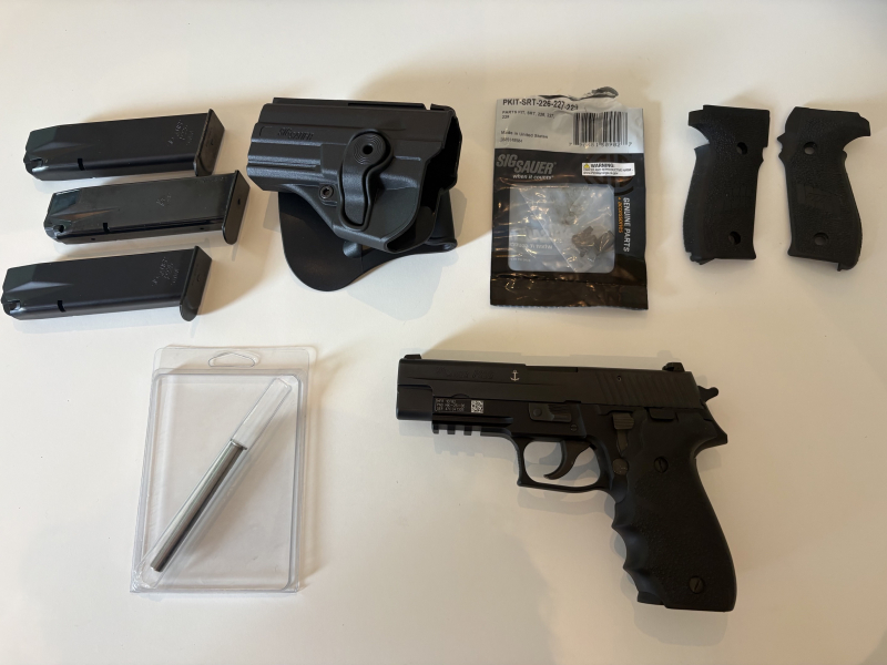 SIG Sauer P226 MK-25-DE 4,4" Lauf/ MK25 Dienstwaffe US Navy-SEALS (9mmPara/9x19) – Bild 2