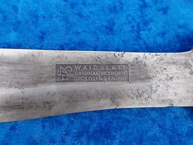 Achtung Sammler seltenes WAIDBLATT ORIGINAL EICKHORN SOLINGEN no 98 Salut Teile – Bild 2