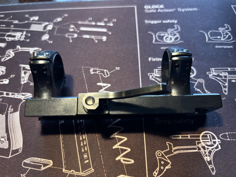 Sako TRG Montage Quick Detachable Optilock 1" 25,4mm Medium Height – billede 2