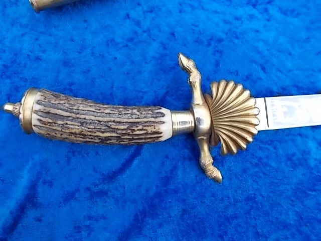 Achtung Sammler schöner Hirschfänger WKC Solingen no 98 Salut Teile – slika 4