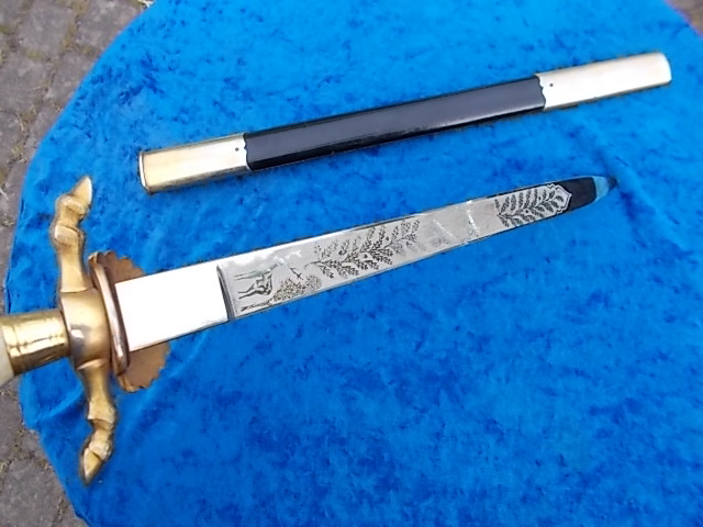 Achtung Sammler schöner Hirschfänger WKC Solingen no 98 Salut Teile – slika 6