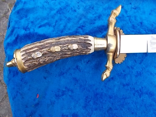 Achtung Sammler schöner Hirschfänger WKC Solingen no 98 Salut Teile – slika 3