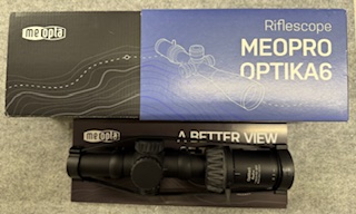 Meopta Meopro Optika6 1-6x24 RD SFP ohne Schiene mit Blaser Sattelmontage – K-Dot2 beleuchtet – nuotrauka 2