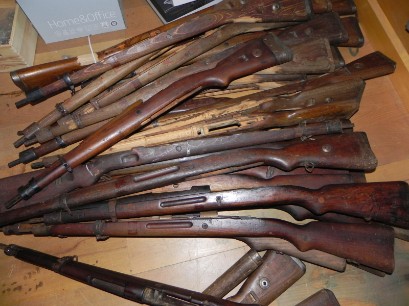 #4) WEHRMACHT K98k SCHAFT. Ersatzteilspender – Bild 2