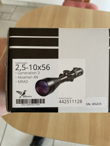 DD optics Zielfernrohr 2,5 - 10x56 – pilt 4
