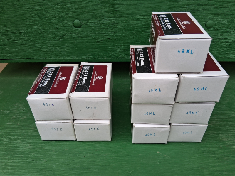 .222 Remington RWS Jagd Match 52 grs 545 Stück – imaginea 3