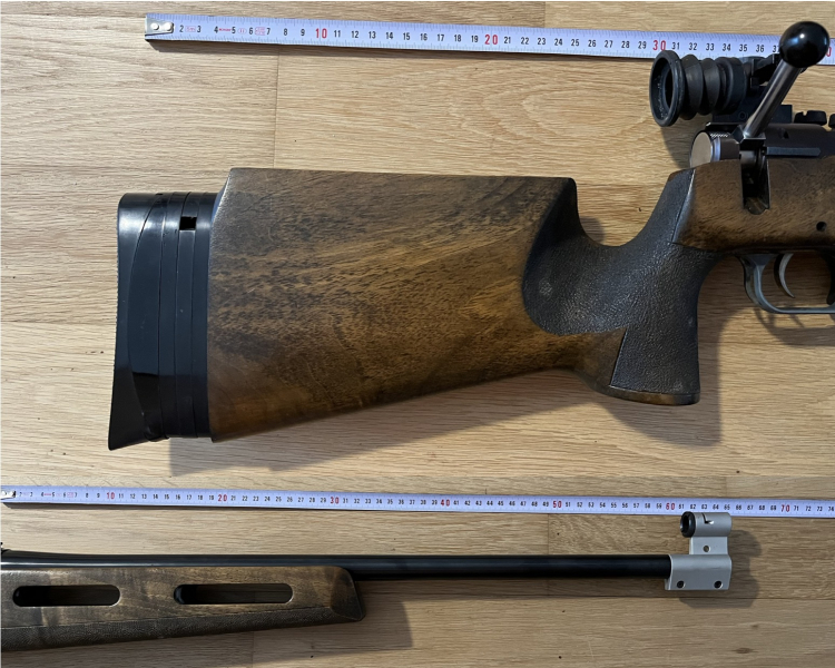 Grünig & Elmiger Einzellader Matchbüchse Kal. .308Win – billede 2