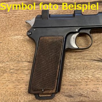 Griffstück Pistole 1912 Steyr M21 Holz – billede 2