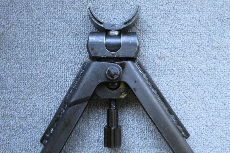 Zweibein Bipod für MG34 Wehrmacht Steyr 98E und WaA nicht MG42 MP40 K43 P38 – billede 2